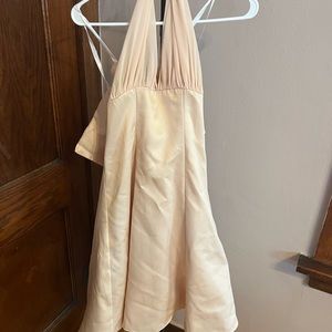 Light yellow party dress